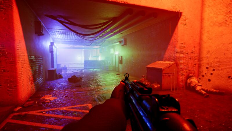 Neon alley