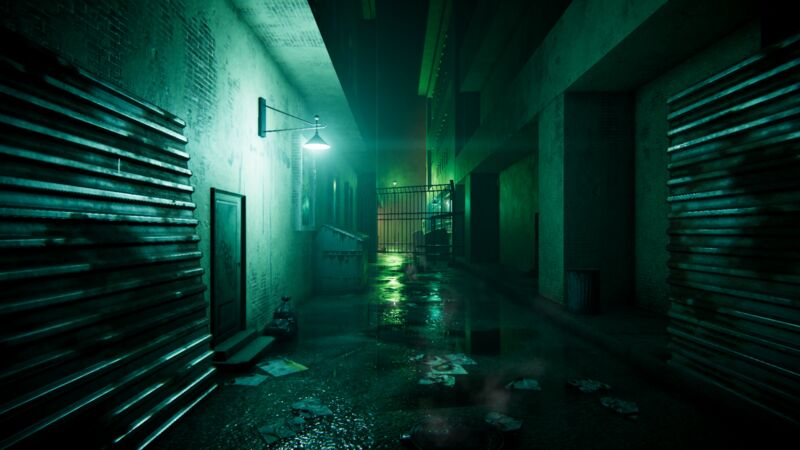 Teal alley